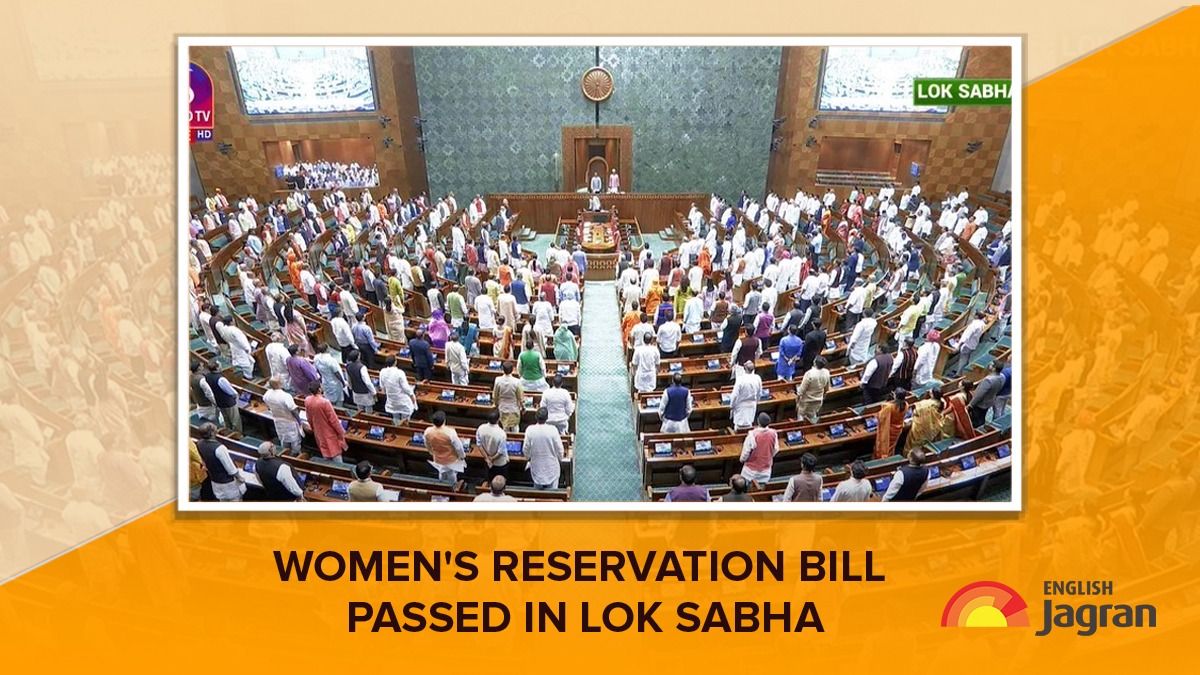 Lok Sabha Passes Womens Reservation Bill With Votes In Favour